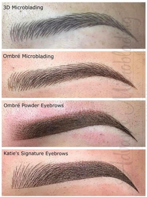 Microblading & Powder Brows Beispiele